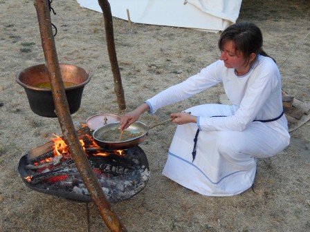 preparazione dei pasti medievali